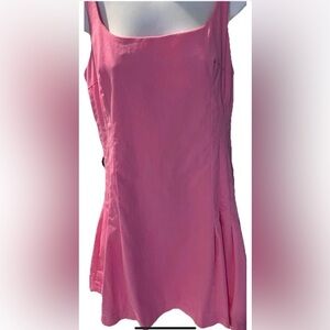 ZARA Pink Sleeveless Stretch Dress XL